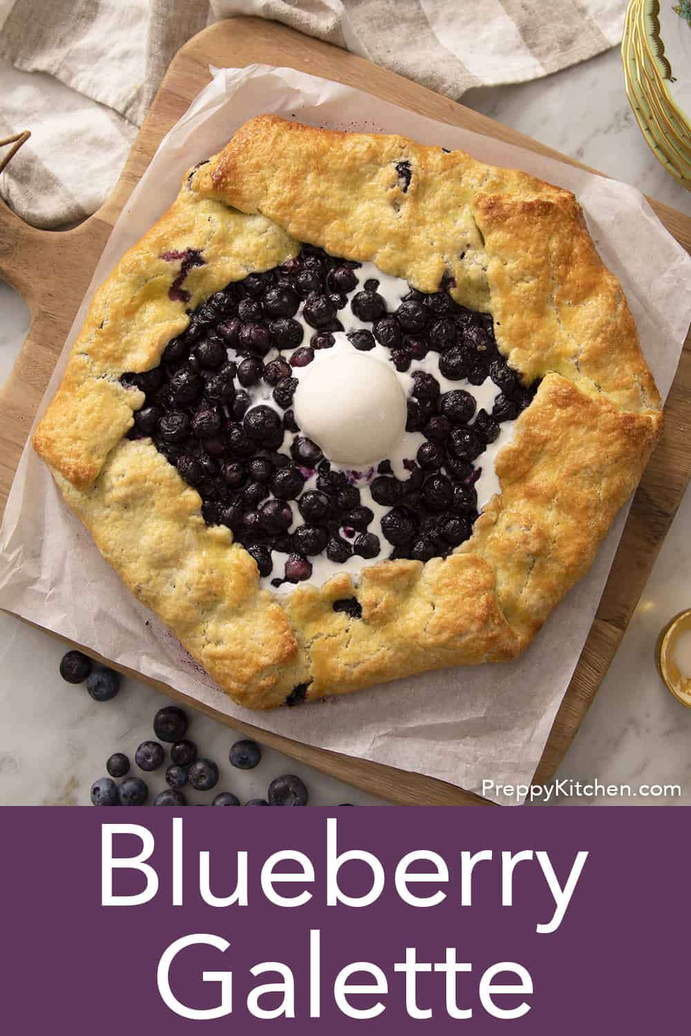 Blueberry Galette Preppy Kitchen