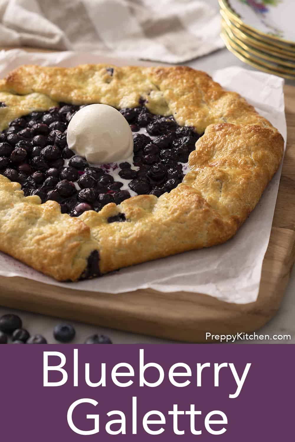 Blueberry Galette Preppy Kitchen