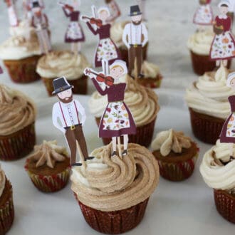 Pumpkin & Cinnamon Cupcakes