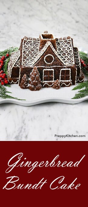 Christmas cheer than the smell of gingerbread filling the house? I don't know! This recipe was so rich and delicious that I can't wait to make another. So stop everything and make this cake! @PreppyKitchen
