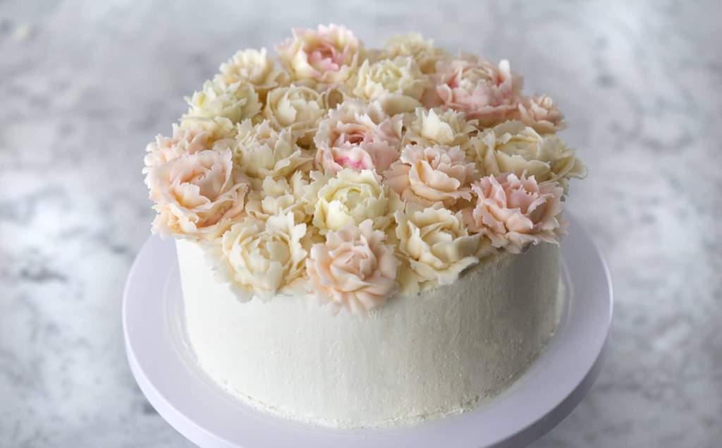 Brown Butter Cake with Italian Buttercream. Preppy Kitchen