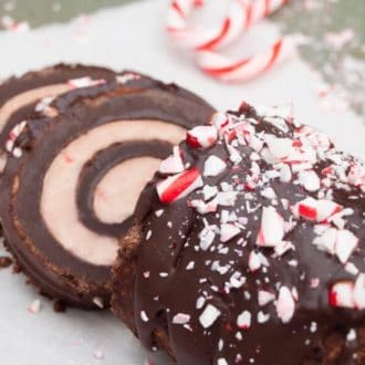 Chocolate Peppermint Roll