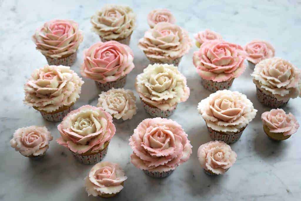 Rose Cupcakes Preppy Kitchen