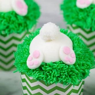 Bunny Butt Cupcakes