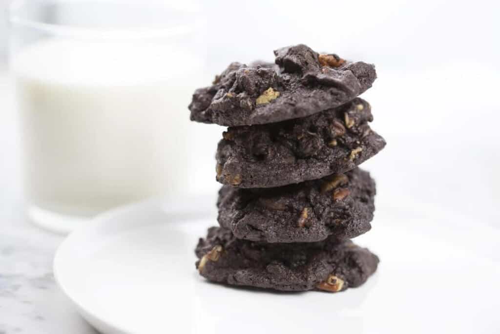 Chocolate Chocolate Chip Cookies Preppy Kitchen