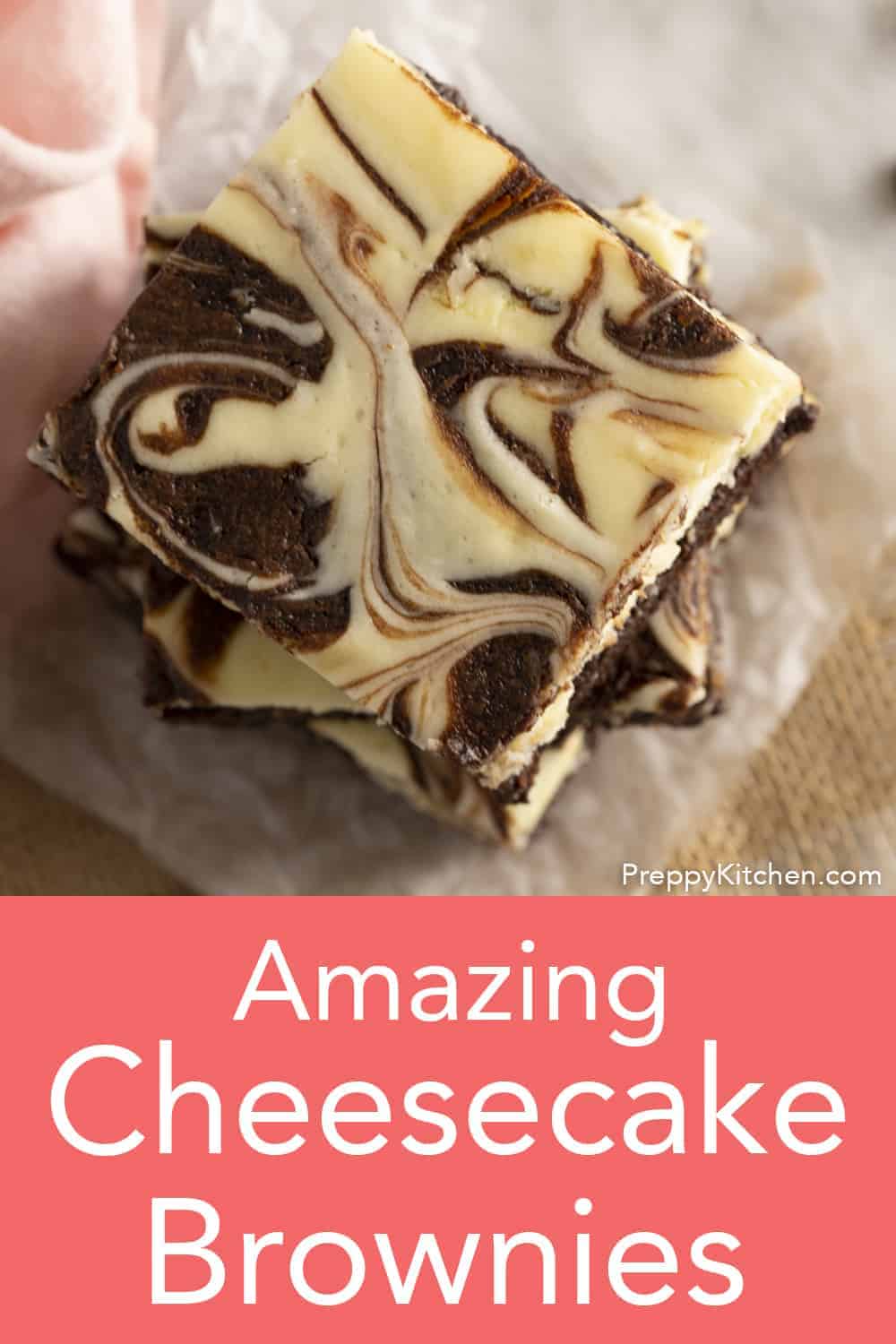 Cheesecake Brownies Preppy Kitchen