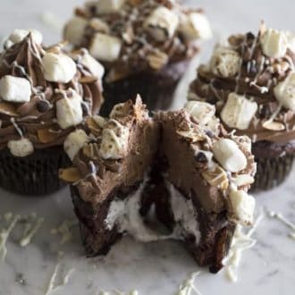 Rocky Road Cupcakes