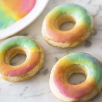 Rainbow Donuts