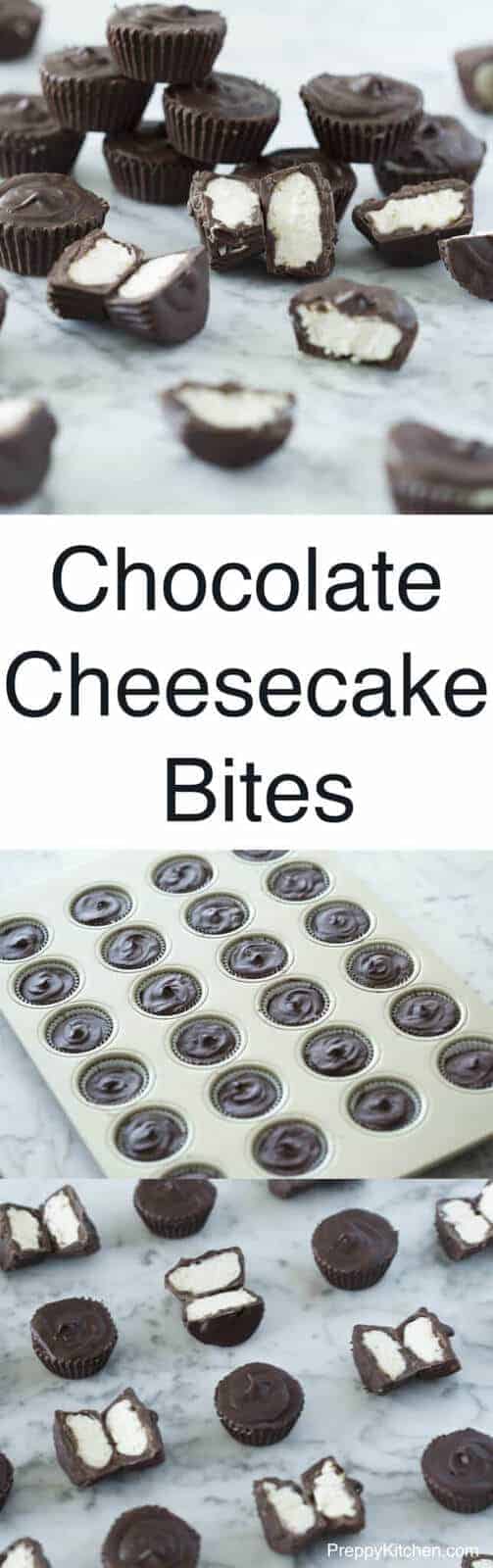 No-bake mini chocolate cheesecake bites! So easy to make and too easy to eat ?
Click over for full recipe and video.