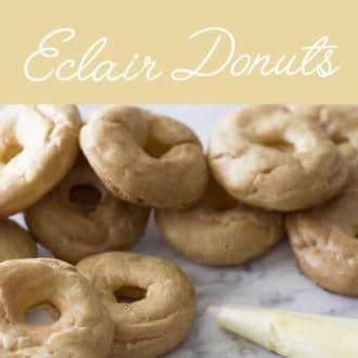 Chocolate Eclair Donuts