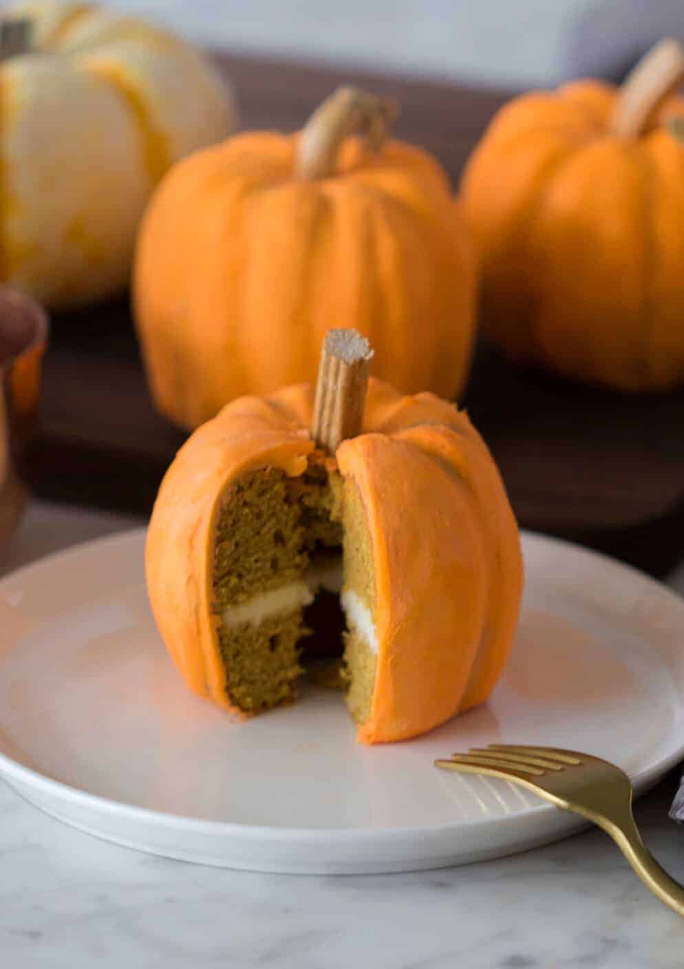 Pumpkin Mini Cakes Preppy Kitchen