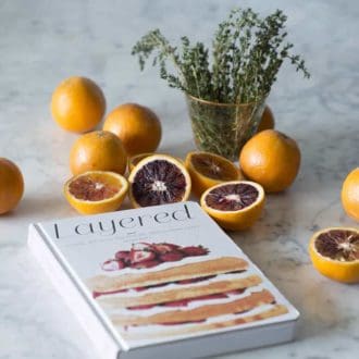 Blood Orange Thyme Cake