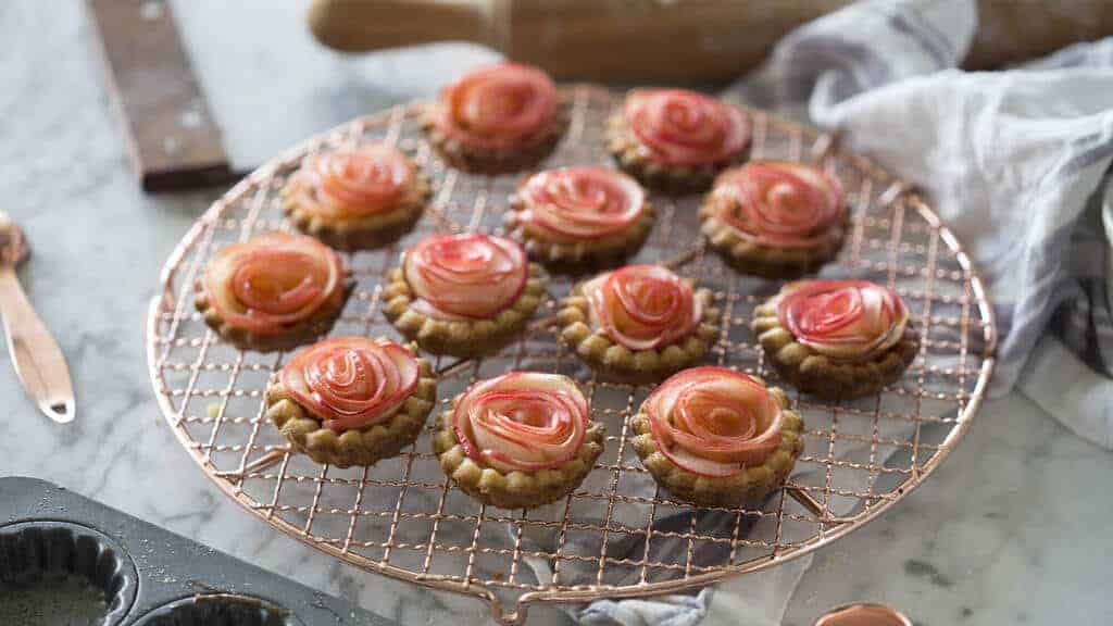 Week 20: Favorite Kitchen Tool - Rose Apple Tart, Mandolin (Meta