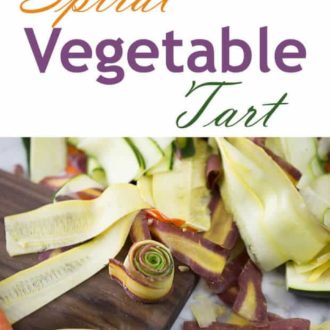 Spiral Vegetable Tart