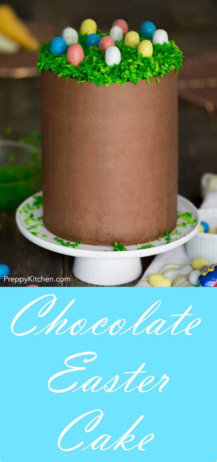 A sky-high easter cake that's too cute to miss!