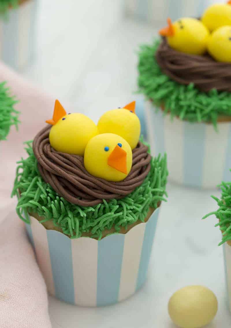 Easter Chick Cupcakes - Preppy Kitchen