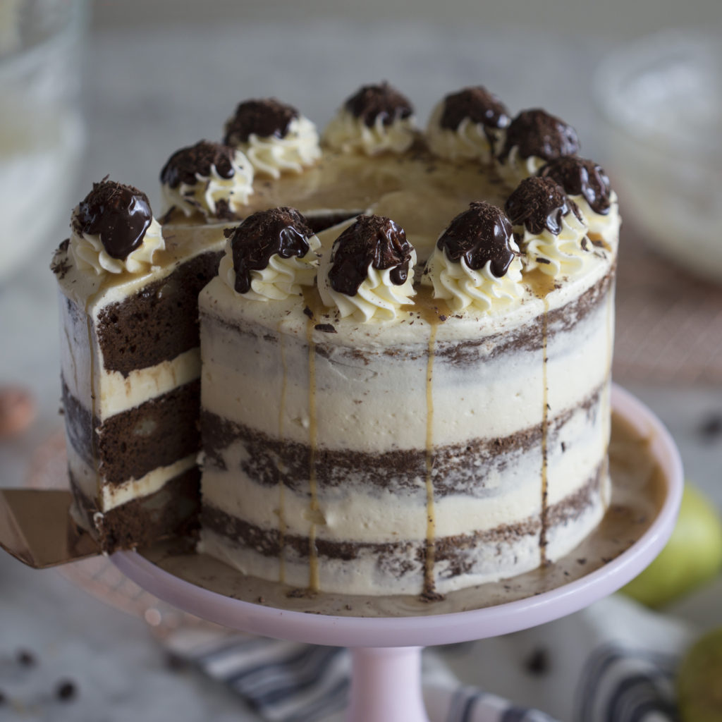 Chocolate Pear Cake - Preppy Kitchen