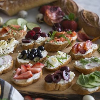 easy canapes