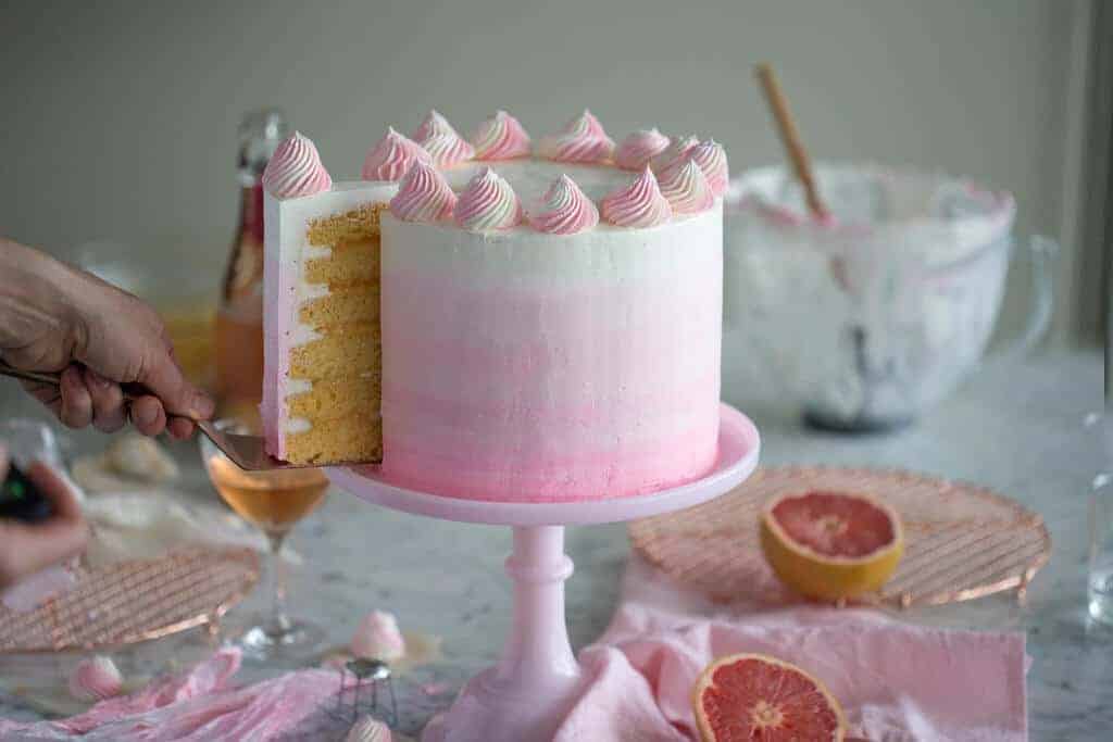 Grapefruit Champagne Cake Preppy Kitchen