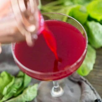 Berry Basil Gimlet