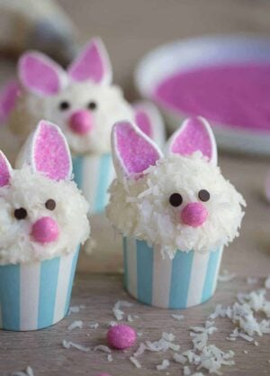Bunny Ear Cupcake