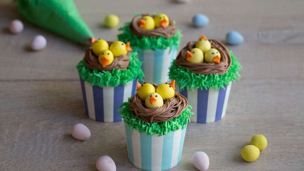 Easter Chick Cupcakes Preppy Kitchen