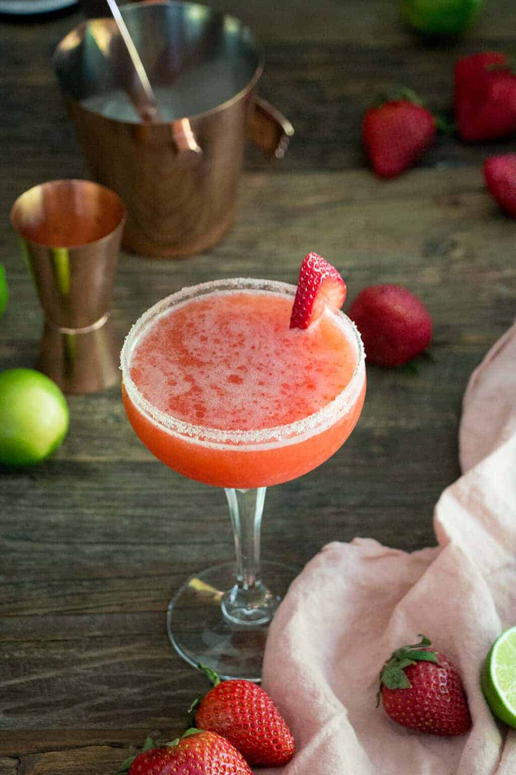 Strawberry Margarita - Preppy Kitchen