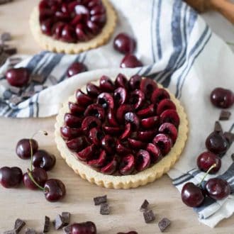 Chocolate Cherry Tart