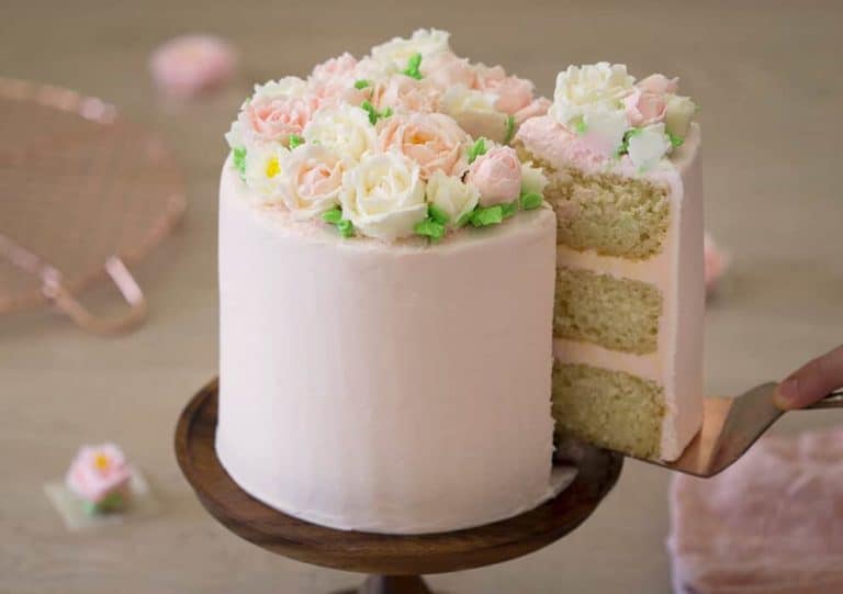 Buttercream Rose Cake - Preppy Kitchen