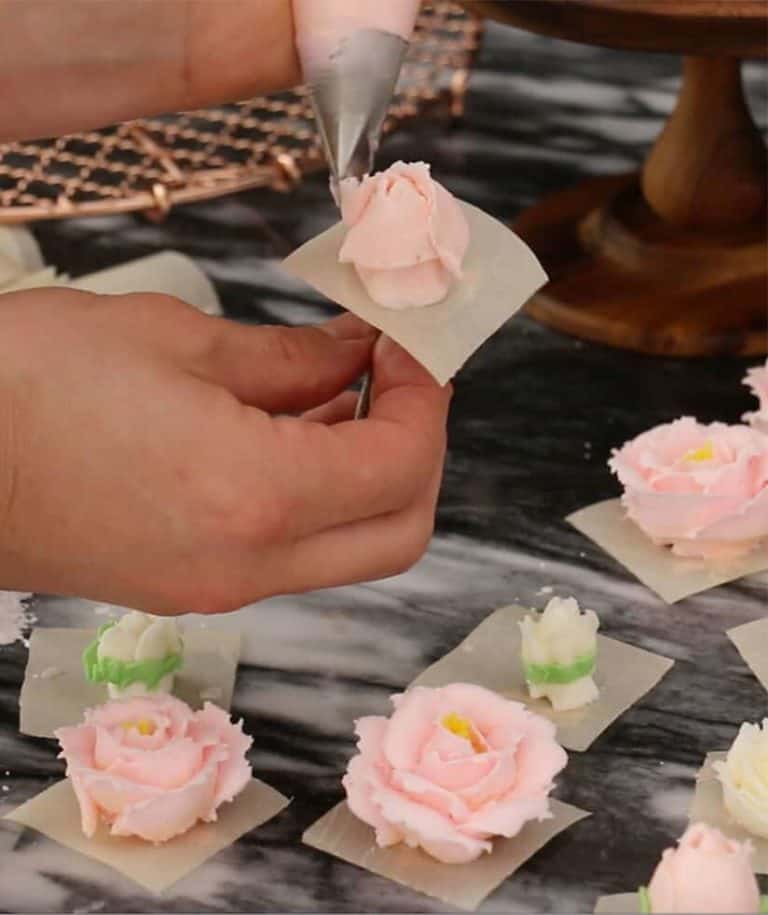 Buttercream Rose Cake - Preppy Kitchen