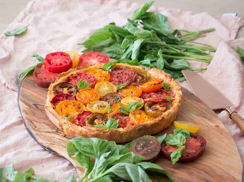 Tomato Tart - Preppy Kitchen