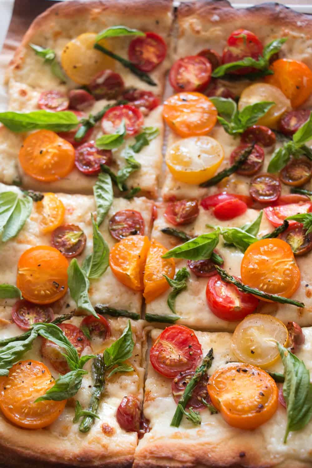 Heirloom Tomato White Pizza Preppy Kitchen