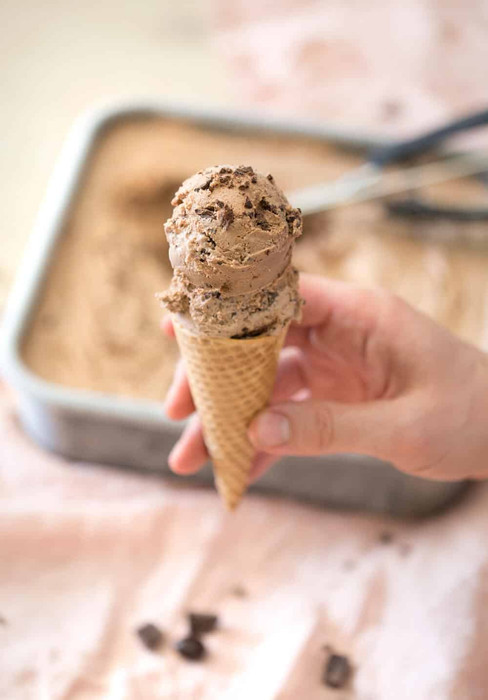 Chocolate Espresso Ice Cream 