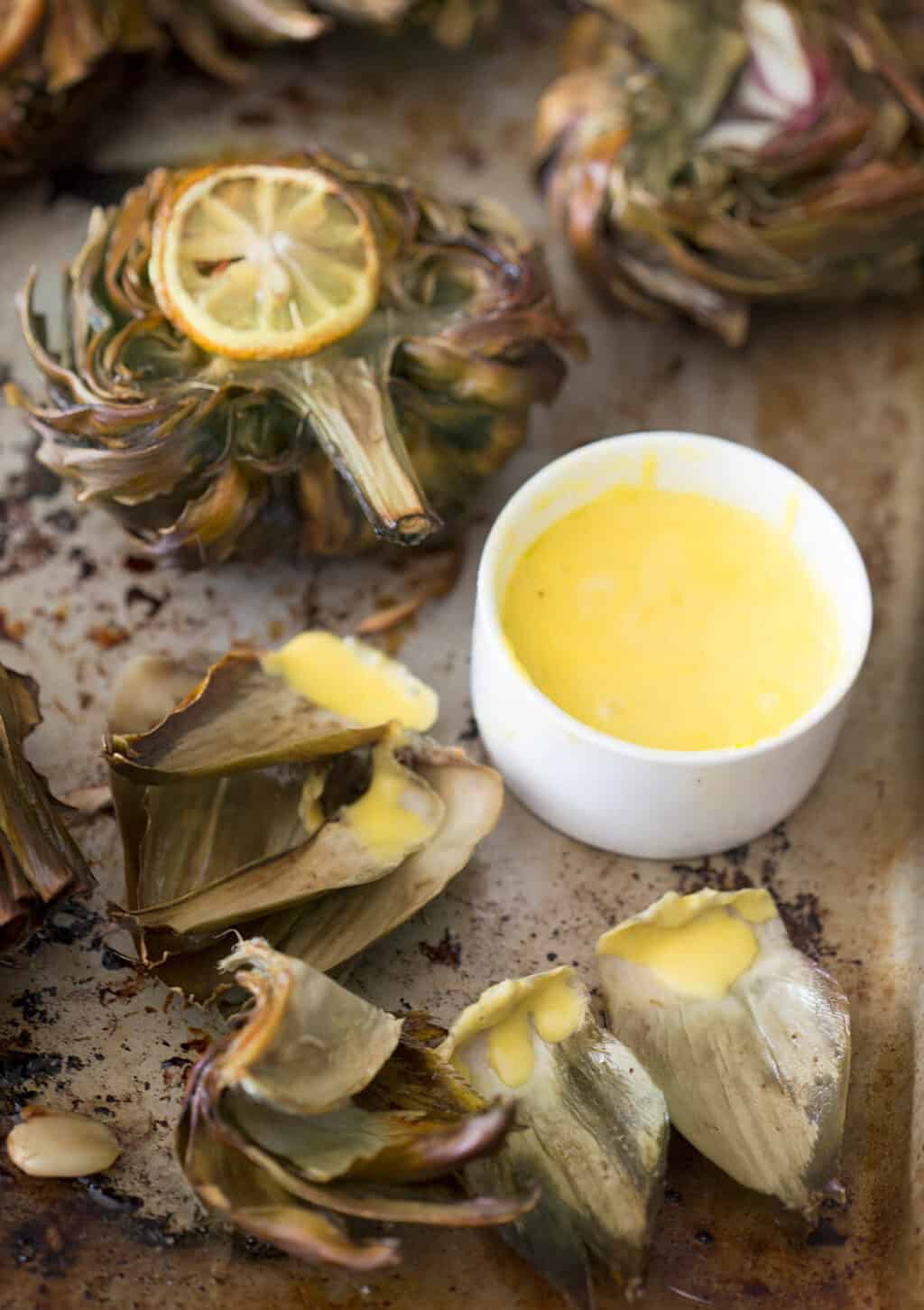 Roasted Artichokes - Preppy Kitchen