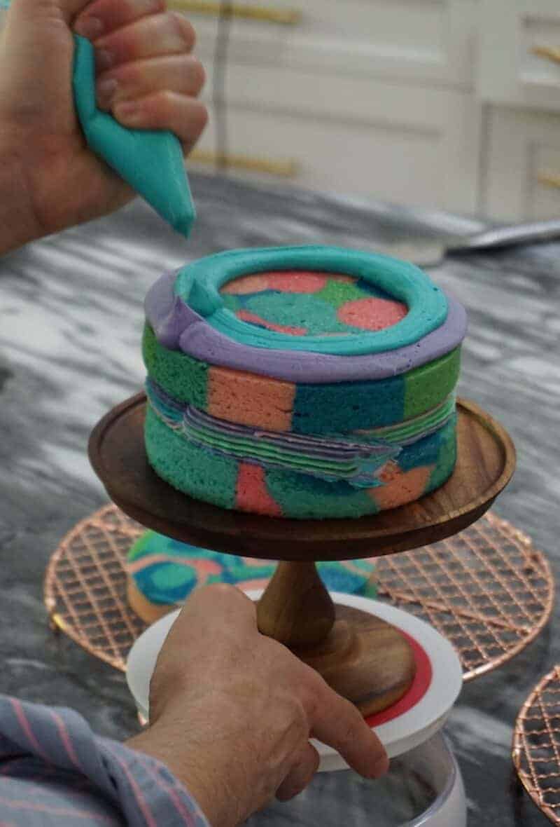 Peacock Cake