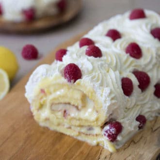 Lemon Roll Cake