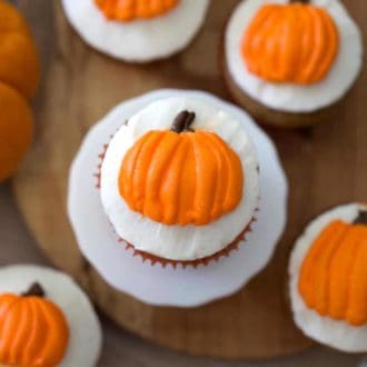 Pumpkin Spice Cupcakes | Preppy Kitchen