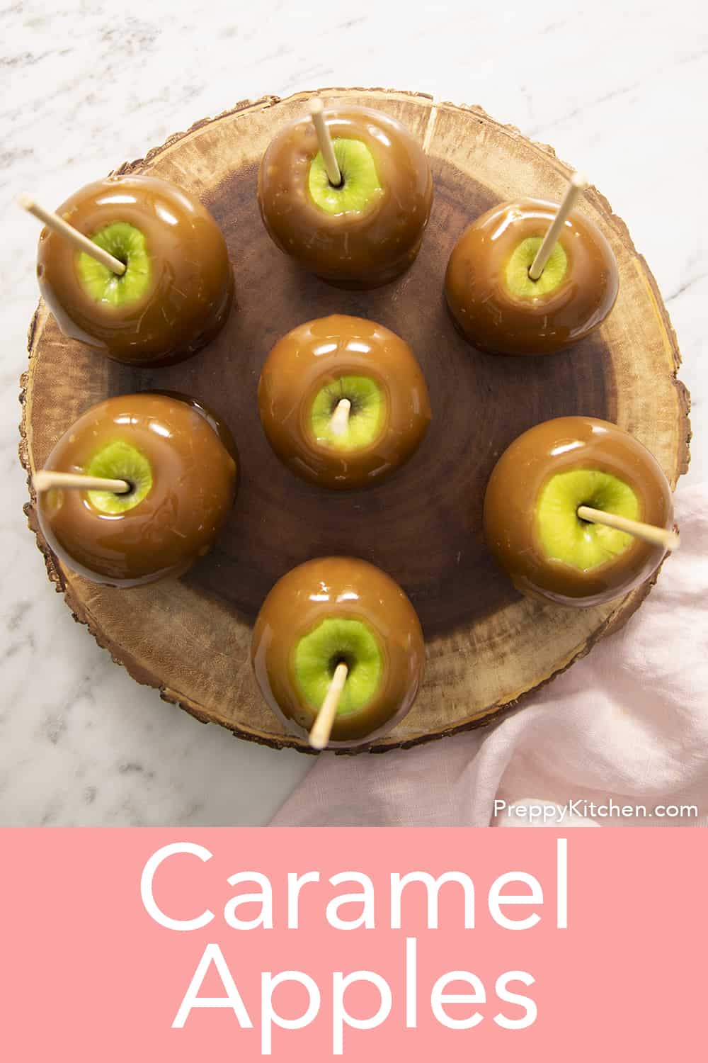 Caramel Apples Preppy Kitchen