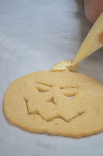 Jack O Lantern Cookies