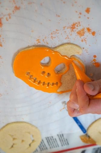 Jack O Lantern Cookies