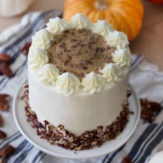 Pumpkin Pecan Cake