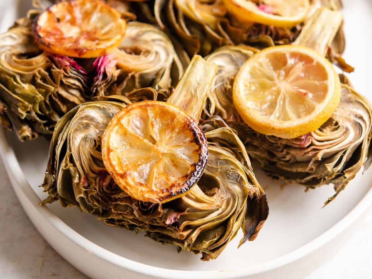 Roasted Artichoke - Preppy Kitchen