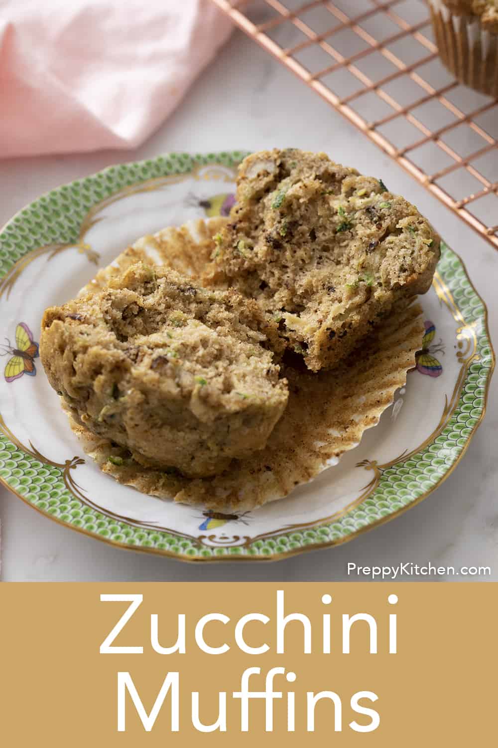Zucchini Muffins Preppy Kitchen