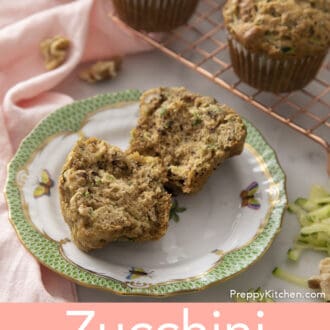 Zucchini muffins