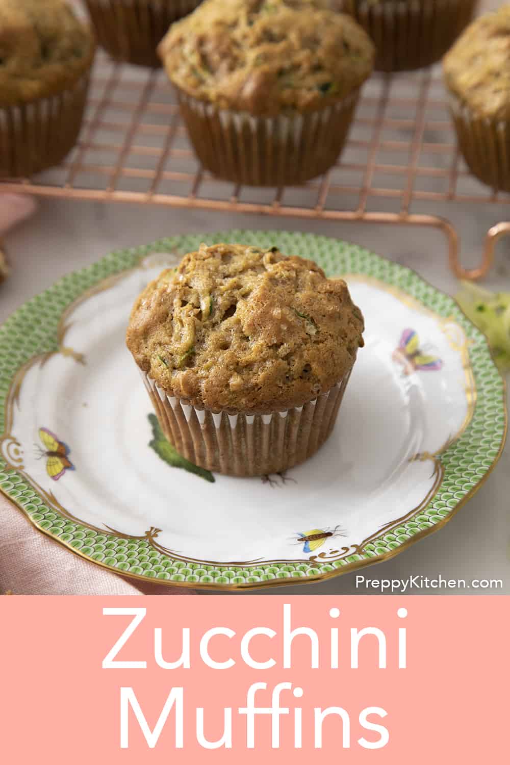 Zucchini Muffins Recipe Preppy Kitchen
