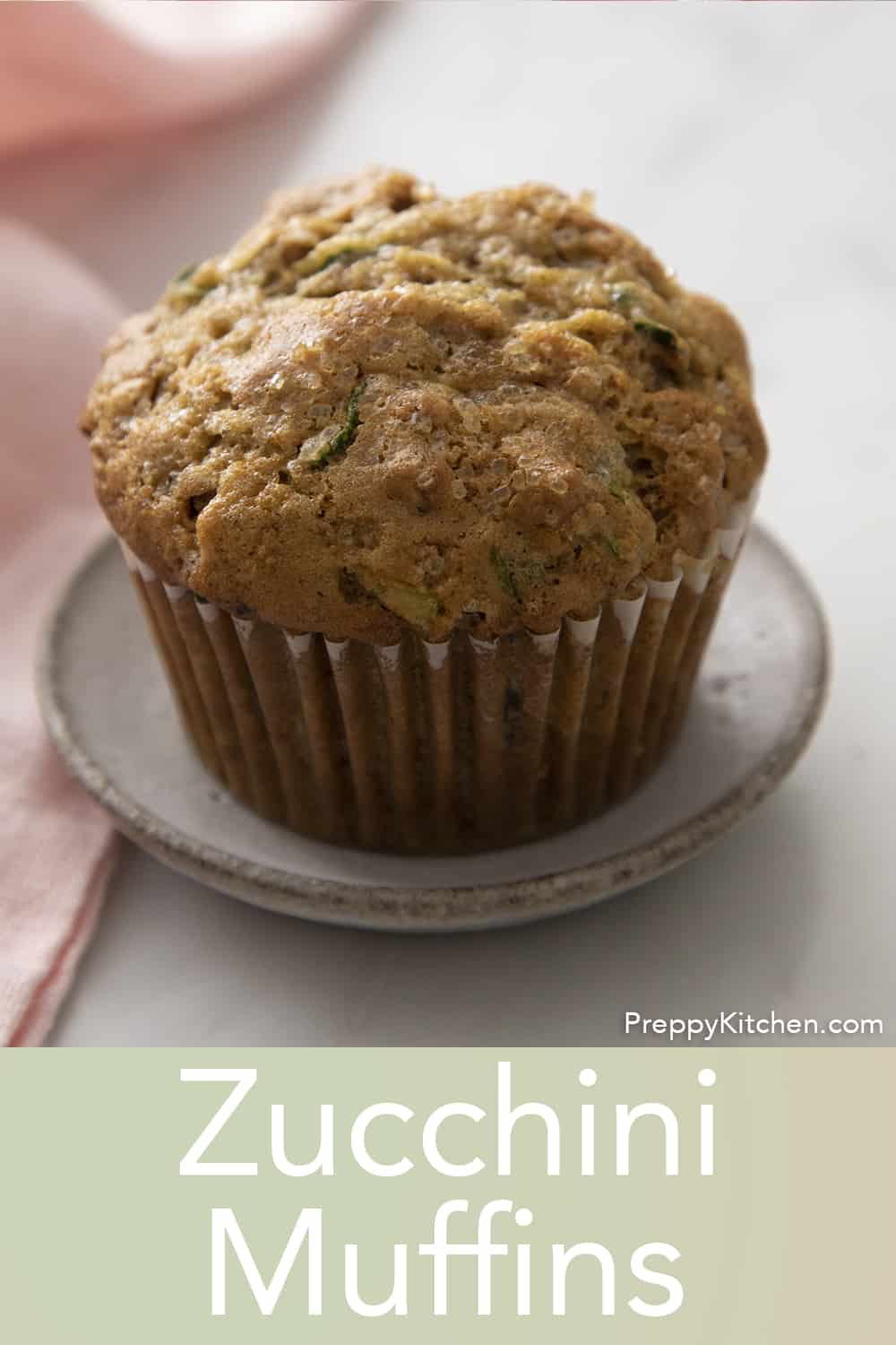 Zucchini Muffins Recipe Preppy Kitchen