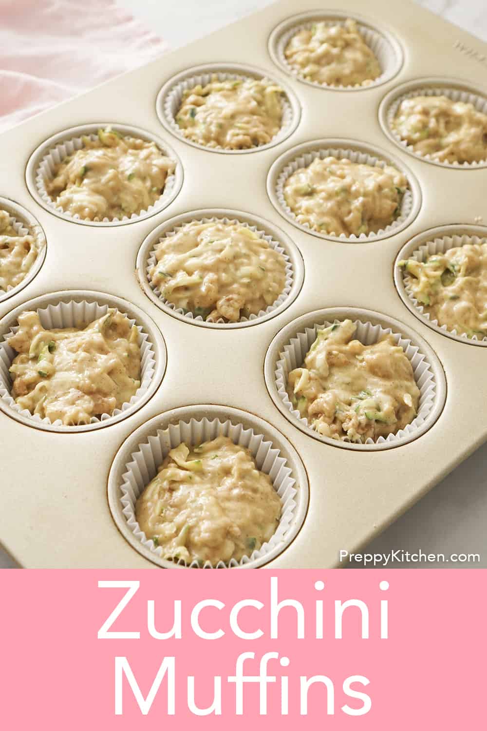 Zucchini Muffins Preppy Kitchen