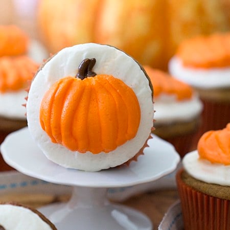 Pumpkin Cupcakes - Preppy Kitchen