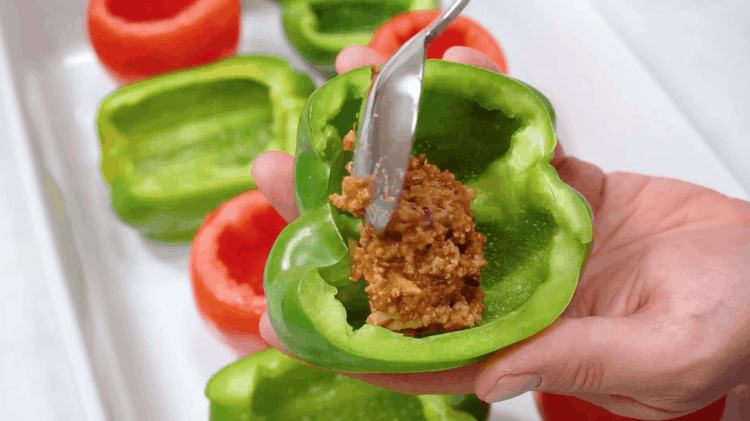 Stuffed Tomatoes and Peppers