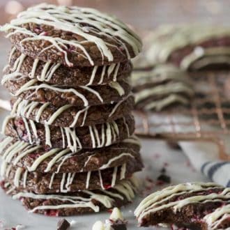 Chocolate Peppermint Cookies